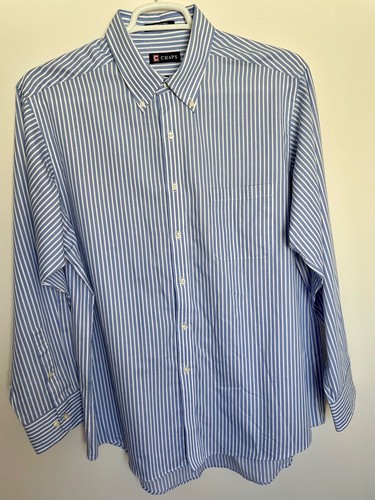 Twill Button Down Dress Shirt Mens 