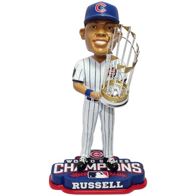 Addison Russell Chicago Cubs 2016 World Series Bobblehead MLB Baseball Wrigley