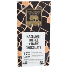Endangered Species Species Chocolate Rhino Natural Dark Chocolate Pack of 4