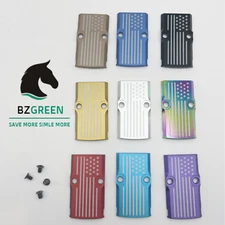 RMR Cover Plate For Glock17/19/26 Cut Slide Trijicon Laser Flag Star Aluminum