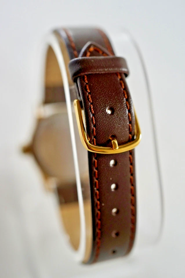 20 世纪 40 年代 Mido Super Automatic Multifort 型号 1941 黑色和铜表盘防撞手表 — 第 2/4 张图片