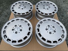 15" Mercedes W124 15 Hole Gullideckel Flat Face Fuchs Refurbed Alloys Wheels