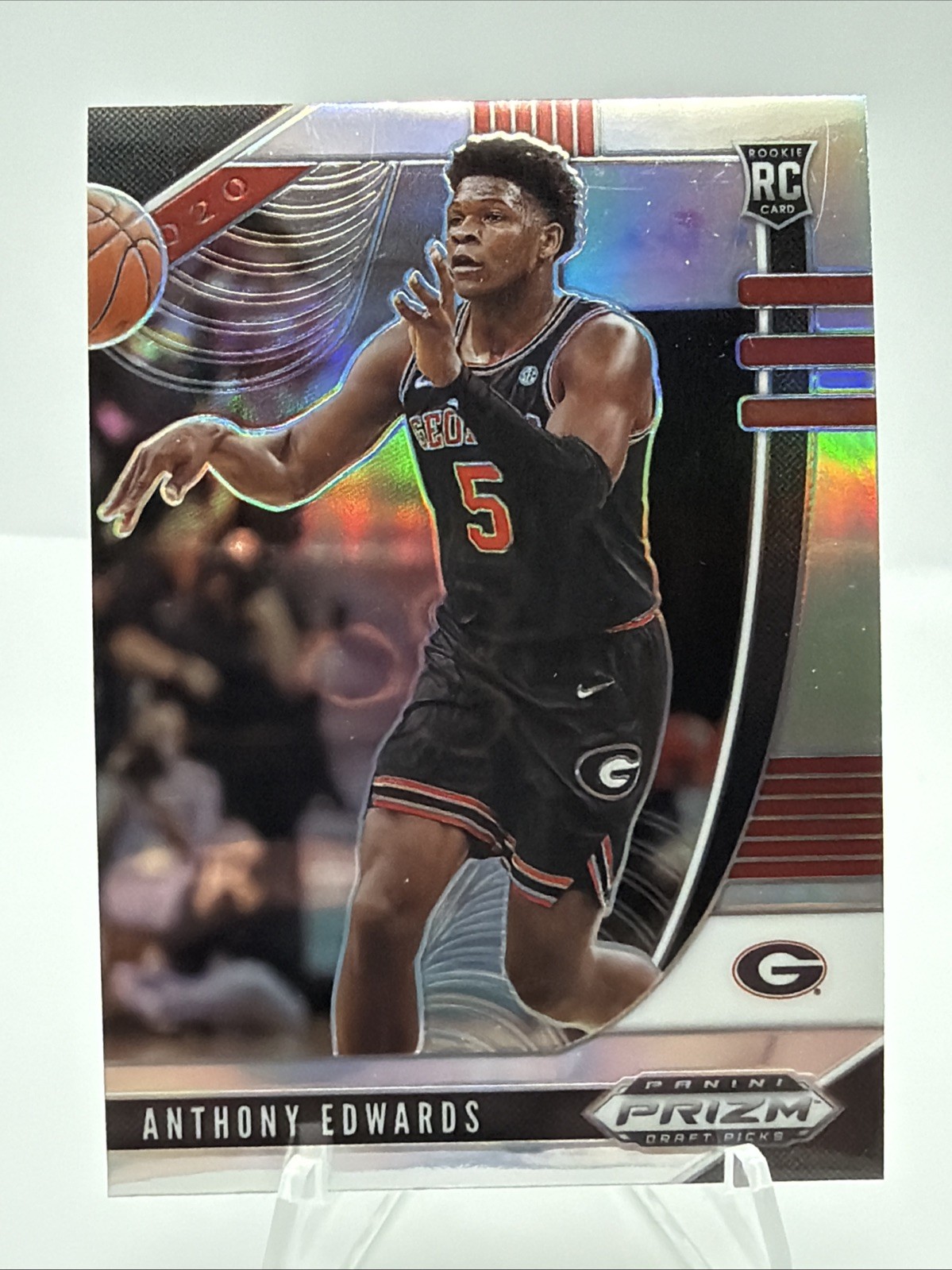 2020-21 Panini Prizm Draft Picks - Anthony Edwards #41 Silver Prizm (RC)