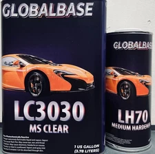HIGH GLOSS & SOLIDS PROFESSIONAL CLEAR COAT GALLON WITH MEDIUM ACTIVATOR 4:1