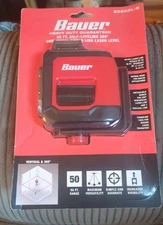 Bauer 50ft Self Leveling 360-Degree Horizontal Cross Line Laser Level- #20202L-B