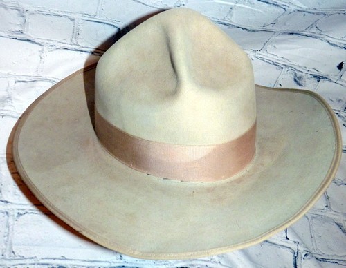 Old Frontier Clothing Co. Beaver Plus Western Cowboy Hat Size 7 1/8