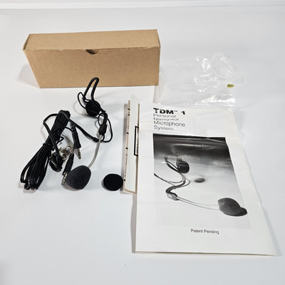 TDM1 Peavey Personal Navigator Microphone System Headset Transducer speech rec.