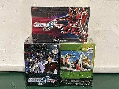 Lot Of 3 Gundam Destiny/ Erueka Seven DVD Box Sets Sealed