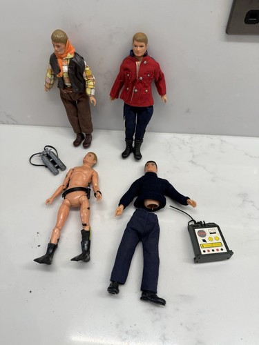 Palitoy 6 cm Actionfiguren Dachbodenfund 70er Jahre mit Kleidung & Zubehör