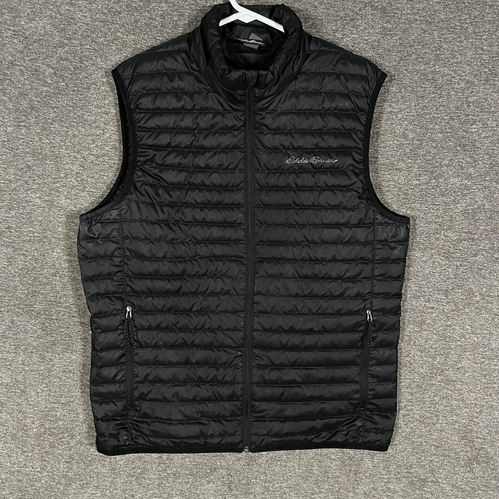 Eddie Bauer Vest Mens Medium Black EB650 Down Puffer Full Zip Outdoor Insulated
Opens in a new windo