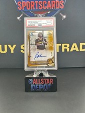 2022 Bowman Draft Jakob Marsee 1st bowman gold wave auto psa 10