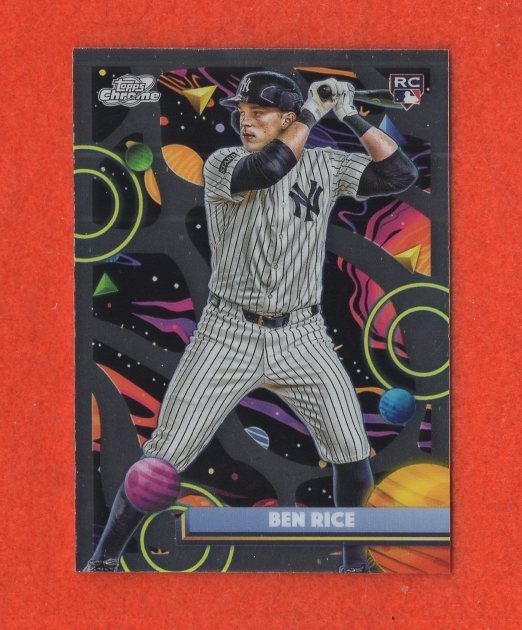 2025 Topps Chrome Cosmic Ben Rice ROOKIE Card #174      FREE SHIPPING