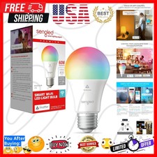 Matter LED Smart Light Bulb A19, Multicolor, Compatible with Alexa, 60W Equiv..4
