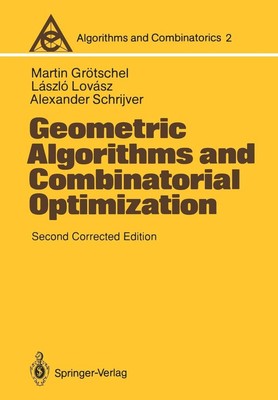 Geometric Algorithms and Combinatorial Optimization by Laszlo Lovasz (English) P
