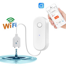 Smart WiFi Water Leak Sensor Flood Leakage Level Overflow Detector Alarm