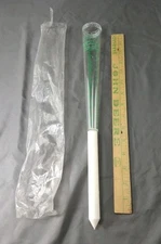 10 Inch Tall, Large Reading, Ground or Post Attached Advertising Rain Gauge