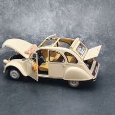 NOREV 1:18 Citroen 2CV 1986 Gift Version Alloy Full Open model car Display