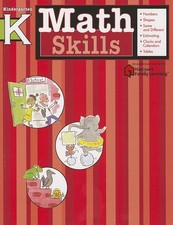 Math Skills: Grade K Flash Kids Harcourt Family Learning by Flash Kids Editors