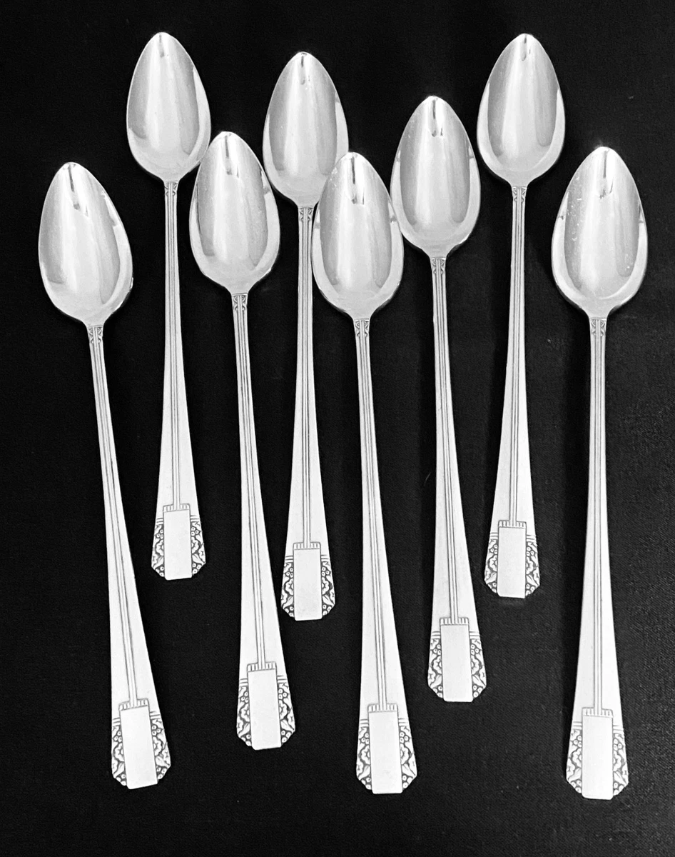 Wm. Rogers An Art Deco 1900-1940 Antique US Silver-Plated Flatware