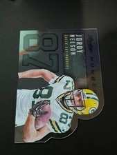 2014 Panini Prestige #9 Jordy Nelson Behind The Jersey Numbers - Packers Acetate