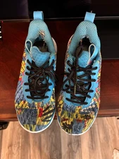 Size 7.5 - Under Armour Curry Flow 10 x Sour Patch Kids Blue 2022