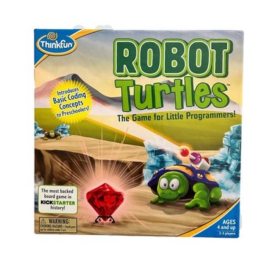 Robot Turtles Board Game Coding Game for Little Programmers, Stem Toy