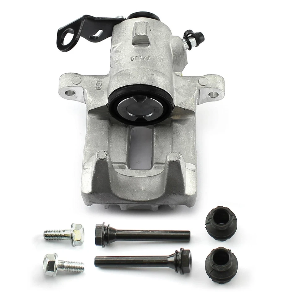 2x brake caliper brake discs brake pads rear for Audi A3 8L TT VW Golf 4 Seat - Image 3 of 4