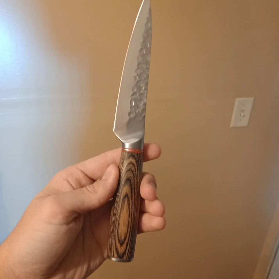  Cuchillo de cocina/caza de acero inoxidable  Foto 4 de 4