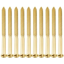  Ultra 2.6x35mm Stainless Steel Pickup Mounting Screws for JB PB P90 JM Gold