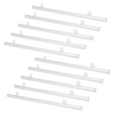10pcs Pvc Poster Strip Bar Hanger Rail Poster Frame Painting Scroll Mount
