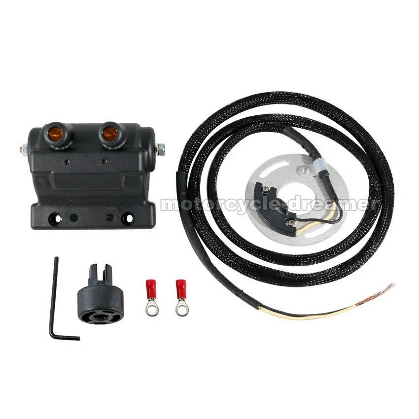 Dual Fire Ignition Coil For Harley Davidson FXRC Low Rider Chrome FLHR Road King - Изображение 4 из 4