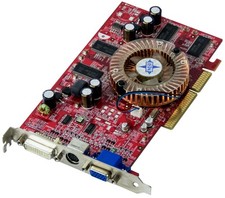 Graphics Card MSI ATI RADEON 9550 256MB RX9550-TD256 MS-8951 AGP