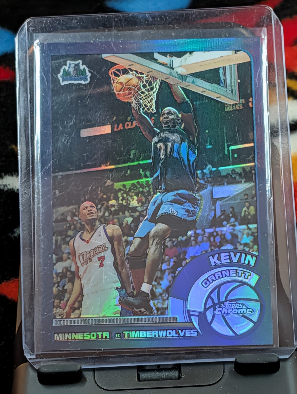 2002-03 Topps Chrome - Kevin Garnett #25 Refractor