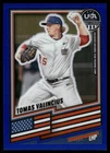 2026 PANINI STARS & STRIPES USA PRIZM TOMAS VALINCIUS BLUE /299 #21