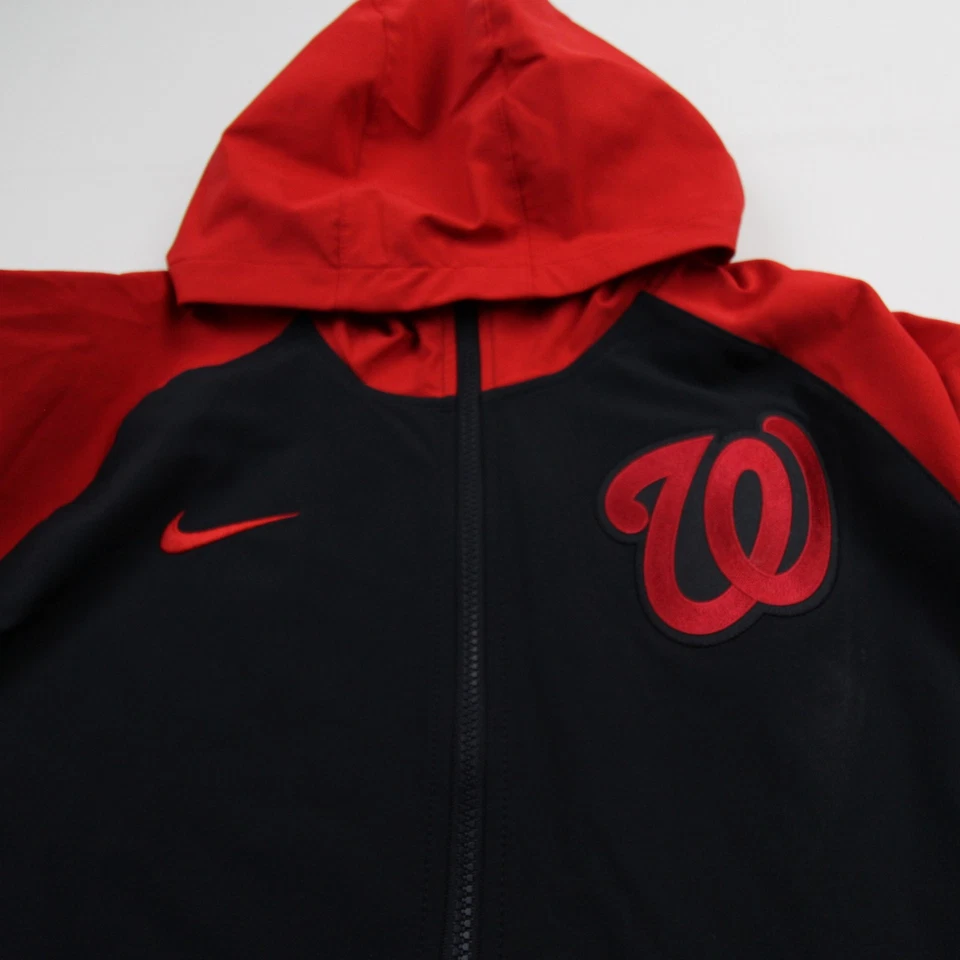Washington Nationals Nike MLB Authentic Dri-Fit Jacket Men's Used - Image 2 of 4