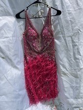 hot pink homecoming dresses