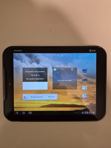 Pantech Element P4100, Black 16GB 8" 4G LTE tablet