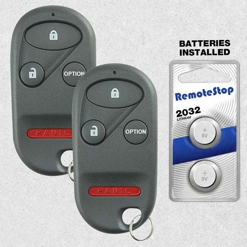 2 For 1996 1997 1998 1999 2000 Honda Accord Keyless Entry Car Remote