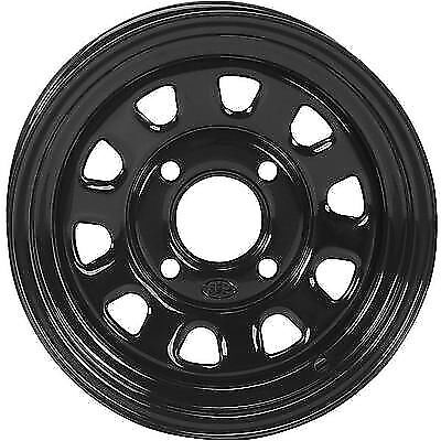 4 ATV/UTV Wheels Set 12in ITP Delta Steel Black 12mm 4/137 4+3 TER - Picture 2 of 4