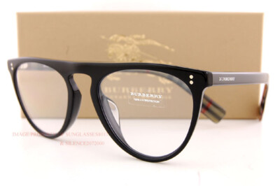 Brand New Burberry Sunglasses BE 4281F 37731W Black/Clear For Men Women ...
