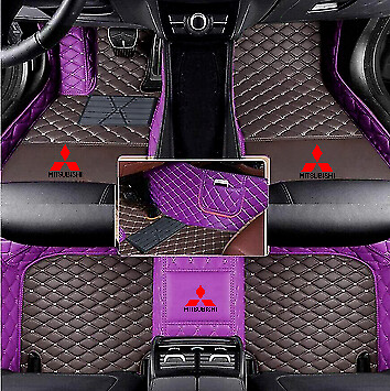 Custom For Mitsubishi All Models Car Floor Mats Luxury Waterproof Carpets Liners - Picture 14 of 38