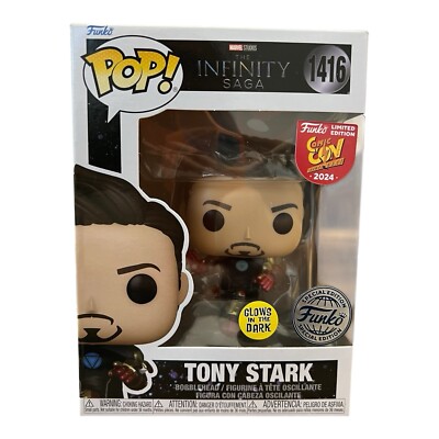 Limited Edition Comic CON 2024 Tony Stark 1416 ''The Infinitiy Saga'' Iron Man 