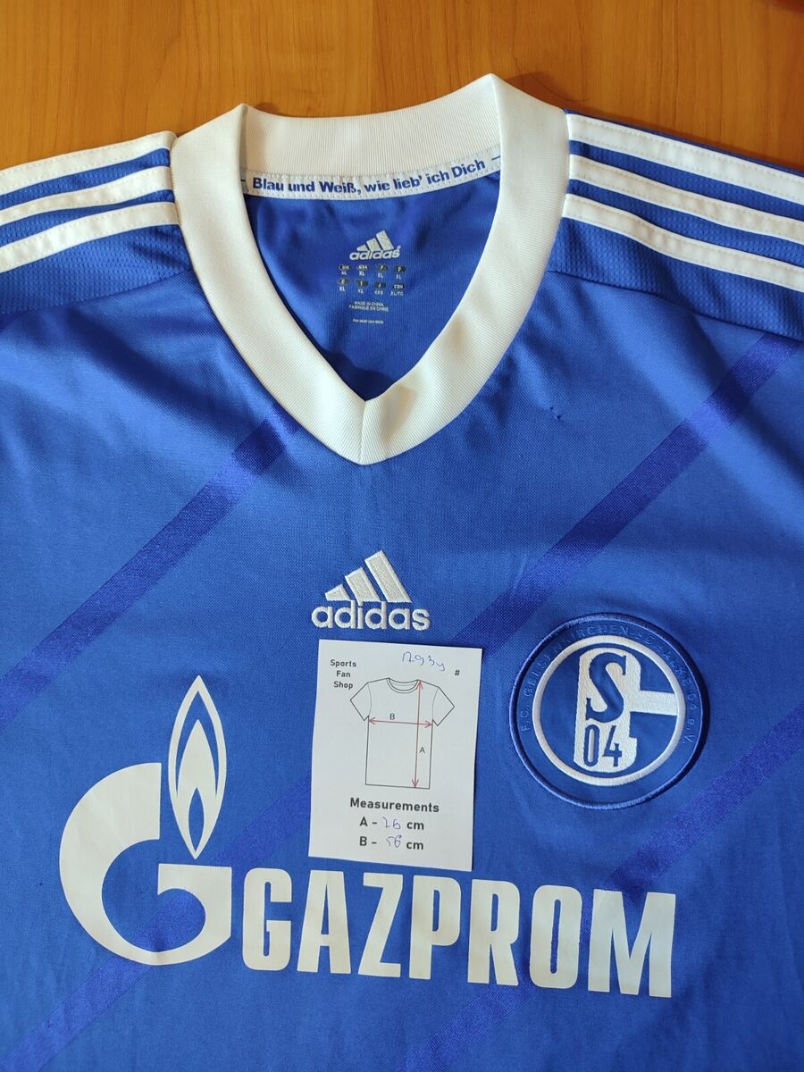 FC Schalke 04 2012 2013 2014 home Sz XL Adidas shirt jersey FC Schalke 04 2012 2013 2014 home Sz XL Adidas shirt jersey