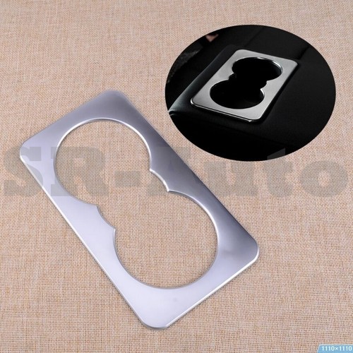 For Range Rover Velar L560 18-22 Rear Row Seat Cup Holder Cover Trim Silver - Picture 2 of 12