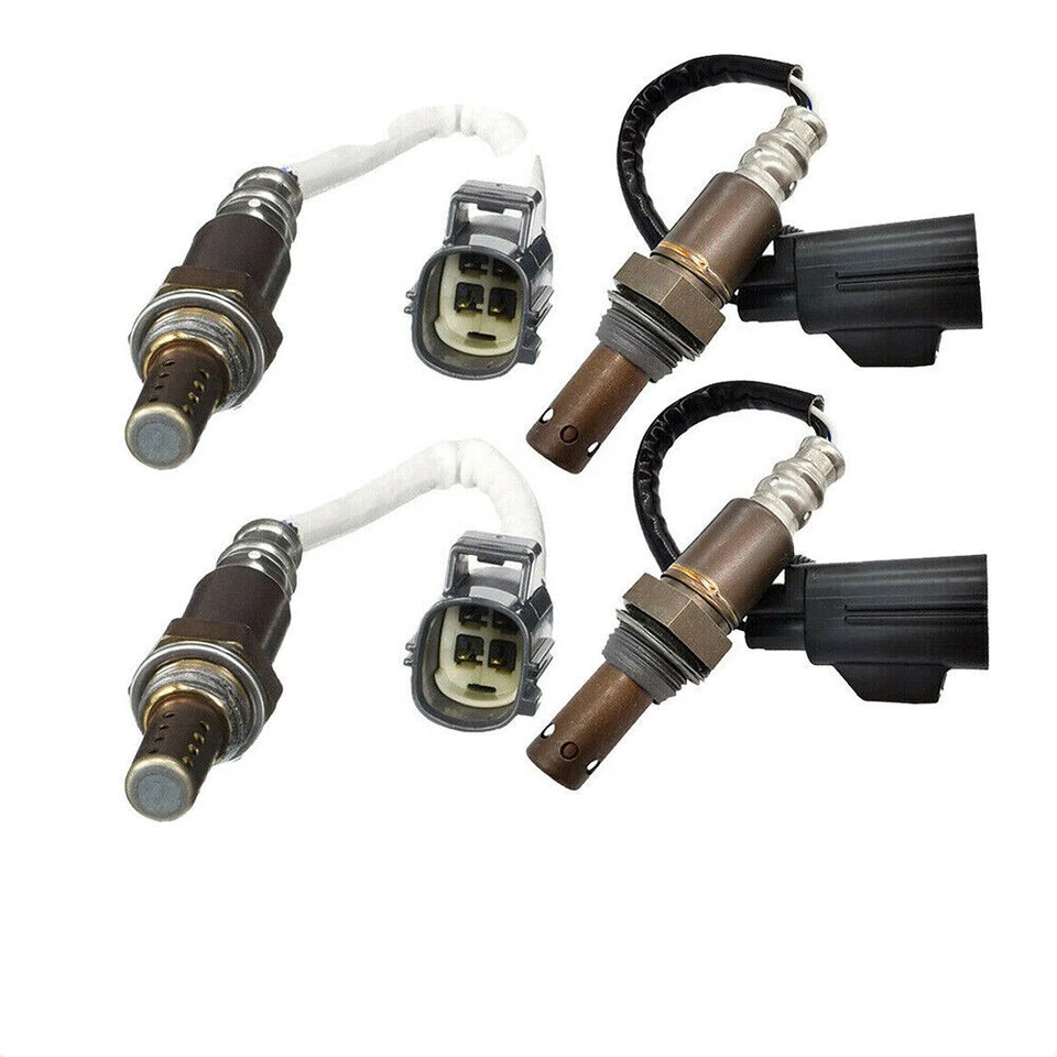 Sensor de oxígeno O2 ascendente y descendente 4 piezas para Land Rover LR3 2007-2009 Range Rover Sport Foto 4 de 4