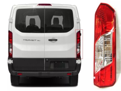 New Fits 2015-2024 Ford Transit Right Rear Tail Light Lamp W/o BULBS 150 250 350