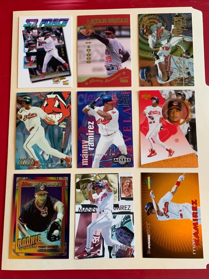 Manny Ramirez 1992-2005 Inserts Parallels Oddballs NM to MT Indians You Pick!!!! - Image 4 of 4