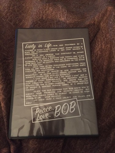 Bob Seibel New England Comedian DVD 70 Minutes Of Manic Madness RARE - Picture 2 of 3