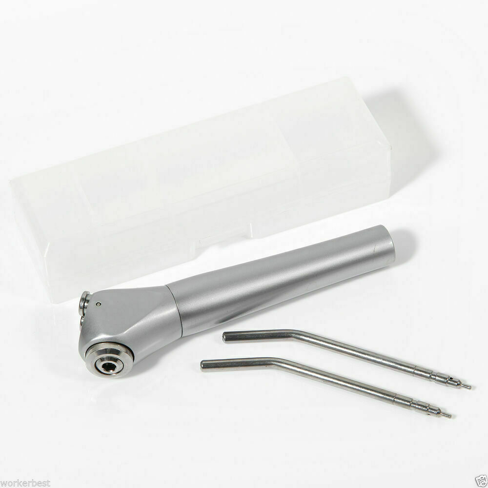 Dental 3-Way Air/Water Spray Syringe - Triple Jet Handpiece With Autoclavable Nozzles