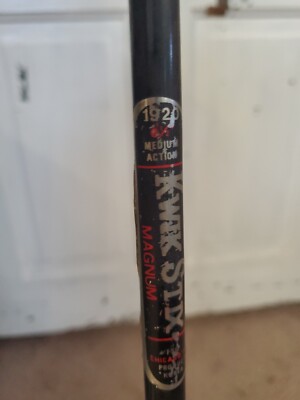 Vintage Kwik Stix Magnum 1920 6 1/2ft Med Action Black 2pc Fishing Rod | eBay Vintage Kwik Stix Magnum 1920 6 1/2ft Med Action Black 2pc Fishing Rod | eBay